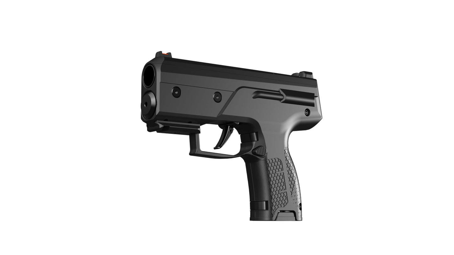 Byrna CL [Compact Launcher] Kinetic Launcher Ultimate Bundle - Non Lethal Kinetic Projectile Launcher, Home & Personal Defense (Black)