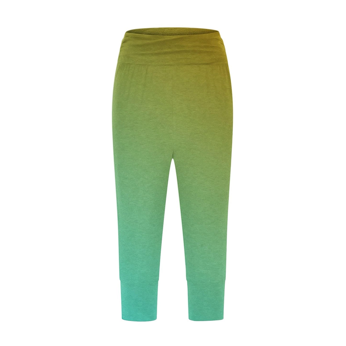 Today 2024 Capri Pants for Women, Casual Sweatpants Beam Foot High Elastic Waist Yoga Cropped Pants 2024 Lounge Trousers