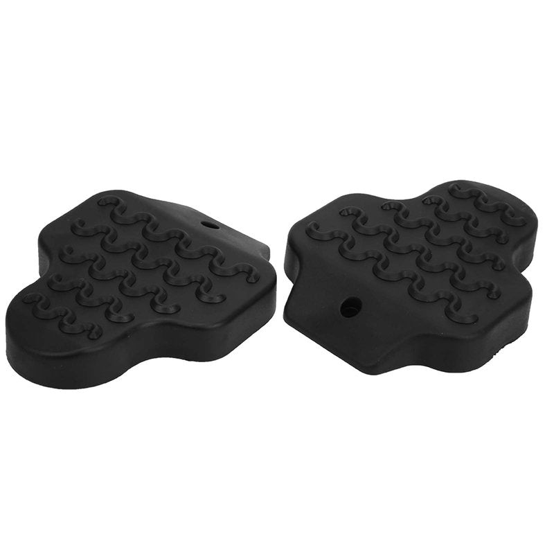 RASTKY Look KEO Bike Cleats Protector Cover, Comfortable Walking and Mud Prevention for Cyclists, Black Rubber