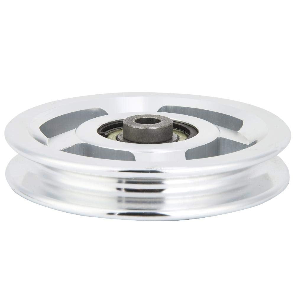 Universal Aluminium Alloy Bearing Pulley Wheel Gym Accessory Diameter 90mm&115mm 2 Size for Fitness Equipment (??90mm)