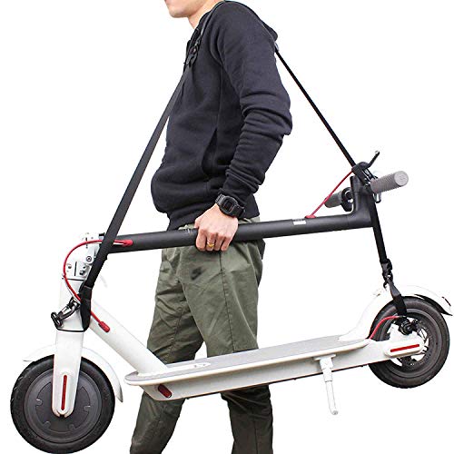 Epessa Kick Scooter Shoulder Strap, Adjustable Carrying Strap with Non-Slip Shoulder Pad for Beach Chair, Ski Board, Electric Scooter, Camp Chair, Kids Bikes, Foldable Bikes, Balance Bikes,Yoga Mat