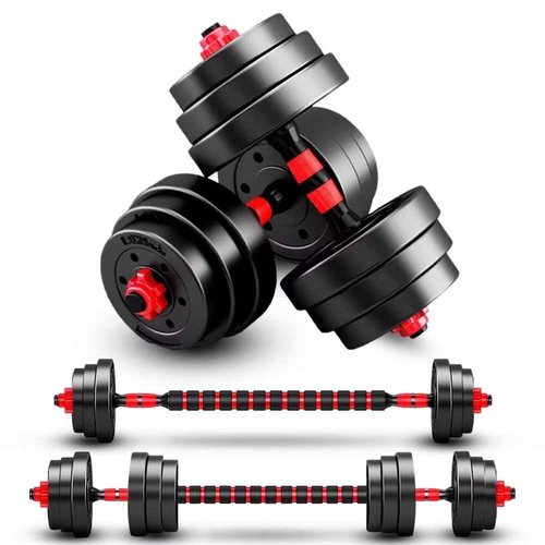 BCBIG Adjustable-Dumbbells-Sets,Free Weights-40lb(20lb*2) Dumbbells Set of 2 Convertible To Barbell A Pair of Lightweight for Home Gym,Women and Men Equipment.