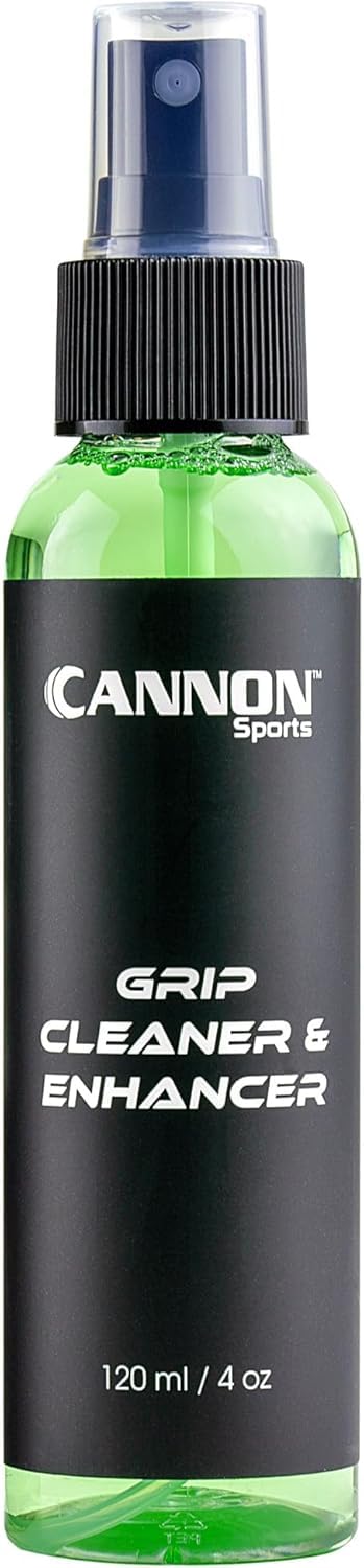 Cannon Sports Grip Cleaner - Remove Dirt, Oil, & Sweat - Restore Grip for Golf, Pickleball, Tennis, Padel, Baseball, Badminton, Football, Basketball, Soccer, Volleyball & More (4 oz)