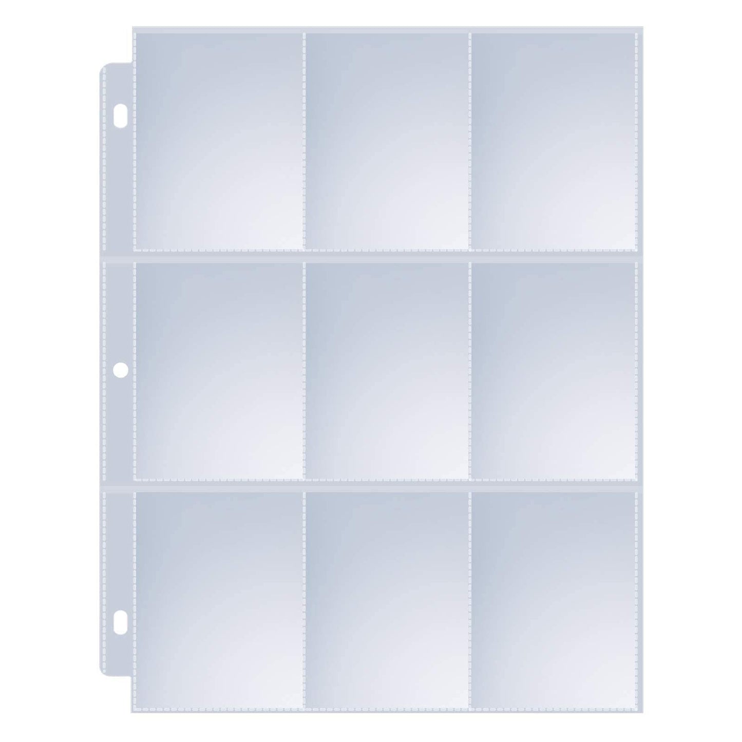 36 Pack 9 Pocket Page Protectors, Sooez Trading Card Sleeves for 3 Ring Binder, Baseball Cards Holder, Protective Pages Sheets for Binders Album, Fit for Collectible Games, Sports Cards