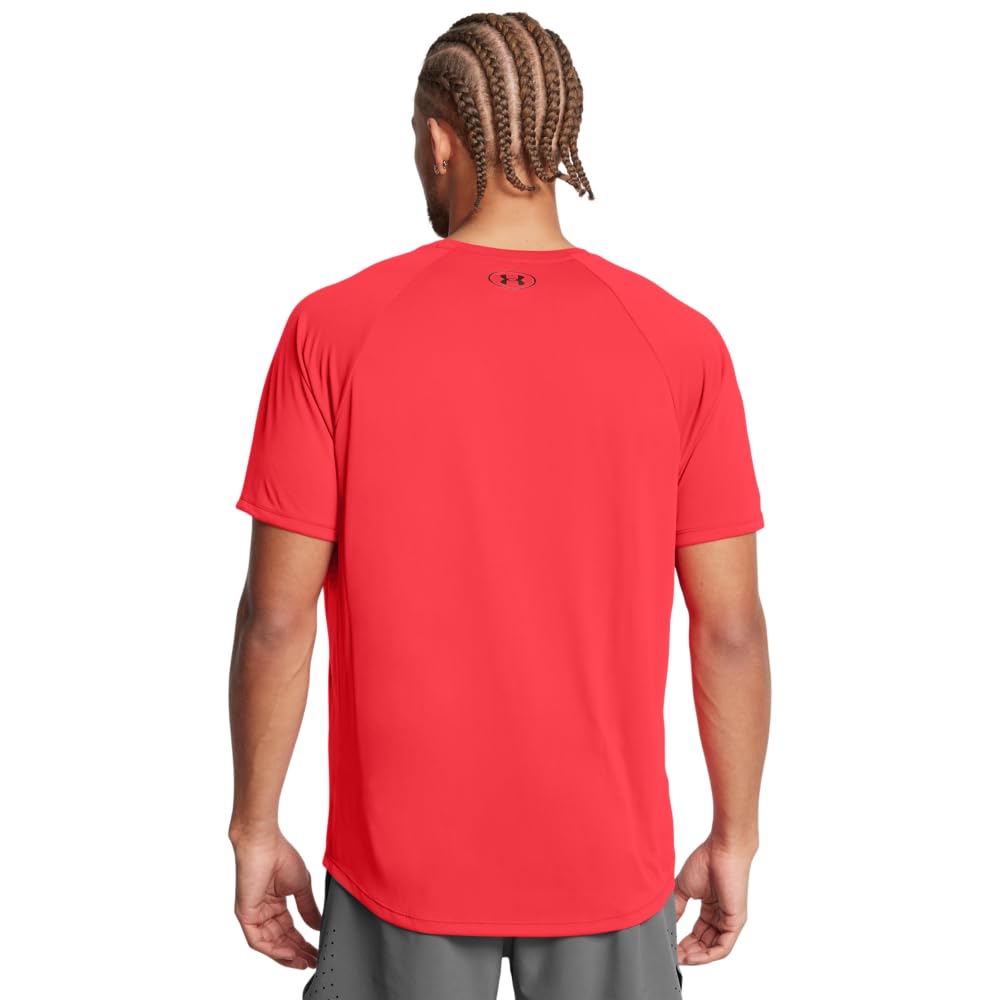 Under Armour Men's Tech 2.0 Short-Sleeve T-Shirt, (713) Racer Red / / Black, 4X-Large Tall