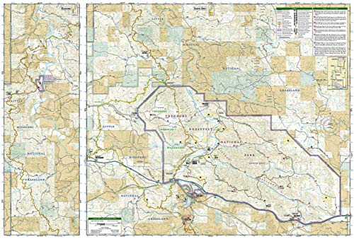 Theodore Roosevelt National Park Map (National Geographic Trails Illustrated Map, 259)