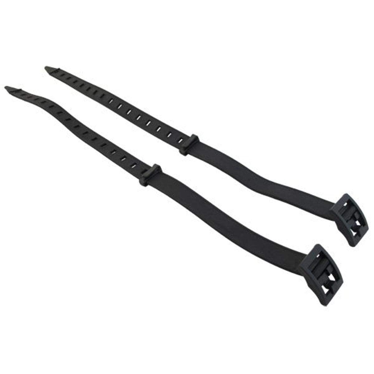 Scuba Choice Scuba Diving Rubber Knife Straps (Pair), Black