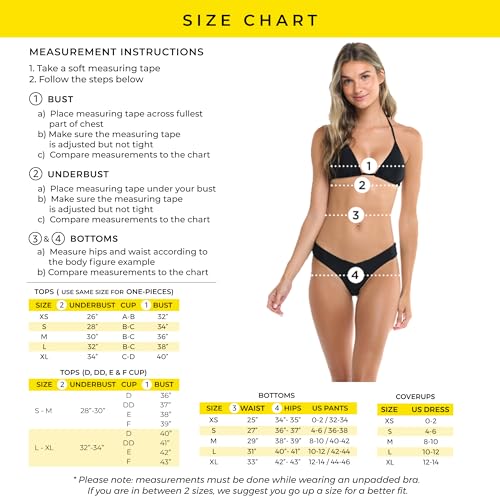 Body Glove Women's Standard Maxim Crop Bikini Top Swimsuit