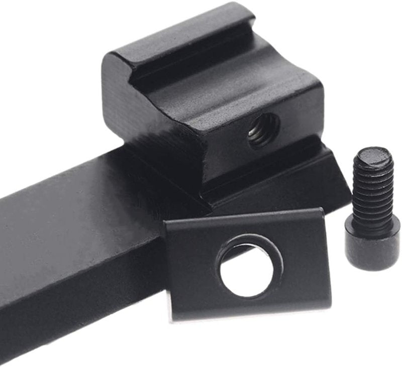Dovetail to Picatinny Rail Adapter - 11mm to 20mm Converter Mount | Low Profile Scope Riser Rail Adaptor