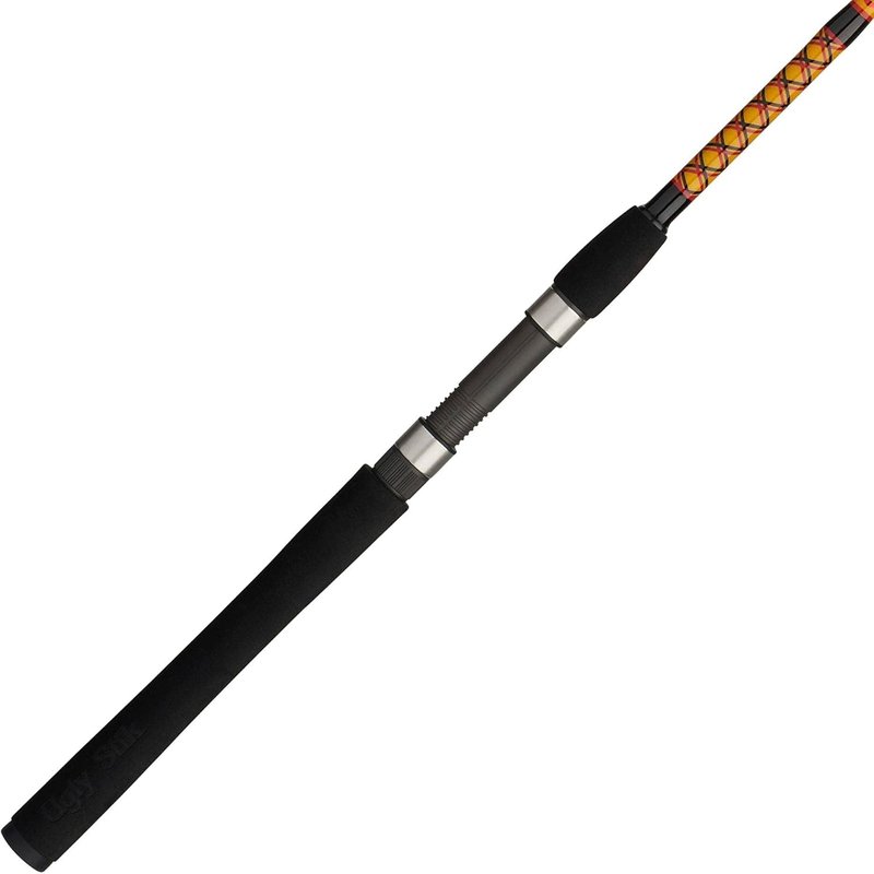Ugly Stik Bigwater Spinning Fishing Rod - Durable Graphite Design | 7' Medium Heavy