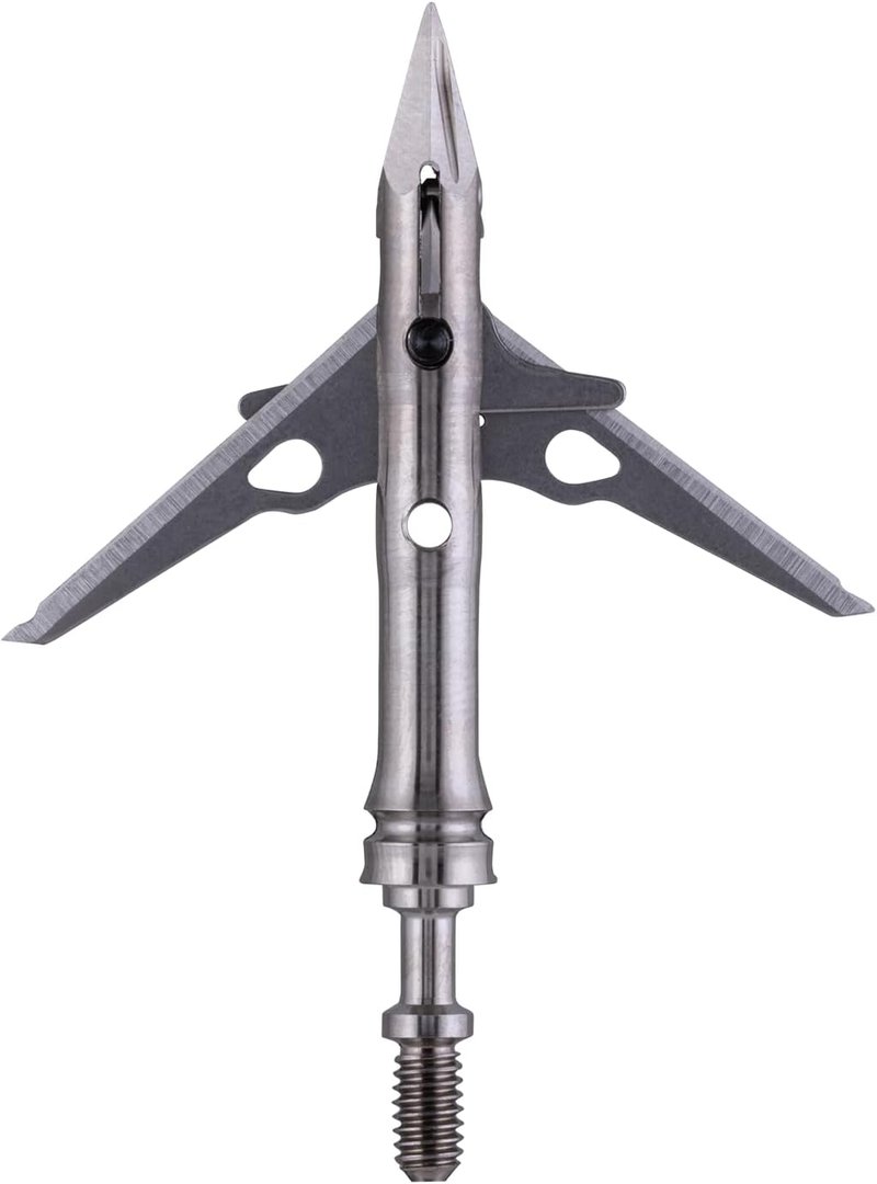 SEVR Titanium 2.0 Hybrid Broadheads - 100 Grains, 4 Pack for Precision Hunting