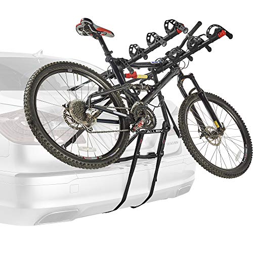 Allen Sports Premier 4-Bike Trunk Rack, Model S104 , Black