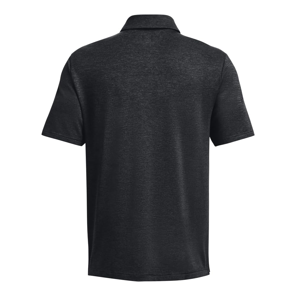 Under Armour Men's Playoff Polo 3.0, (001) Black/Jet Gray/Black, Large