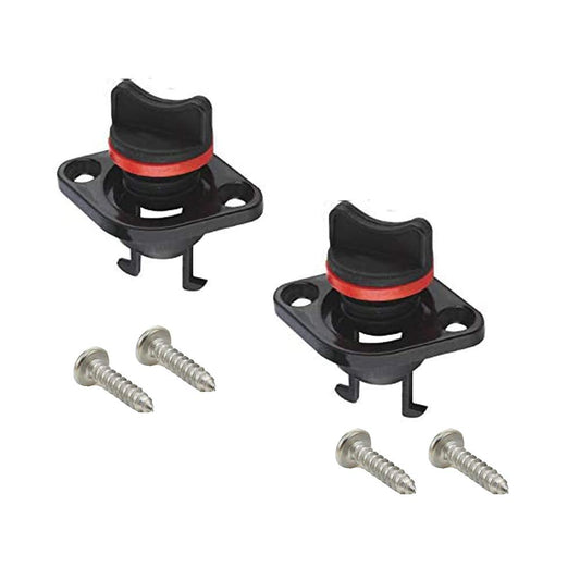 2 PCS Transom Drain Plug, Screw Type For Marine Boats Yacht Kayak Canoe Universal