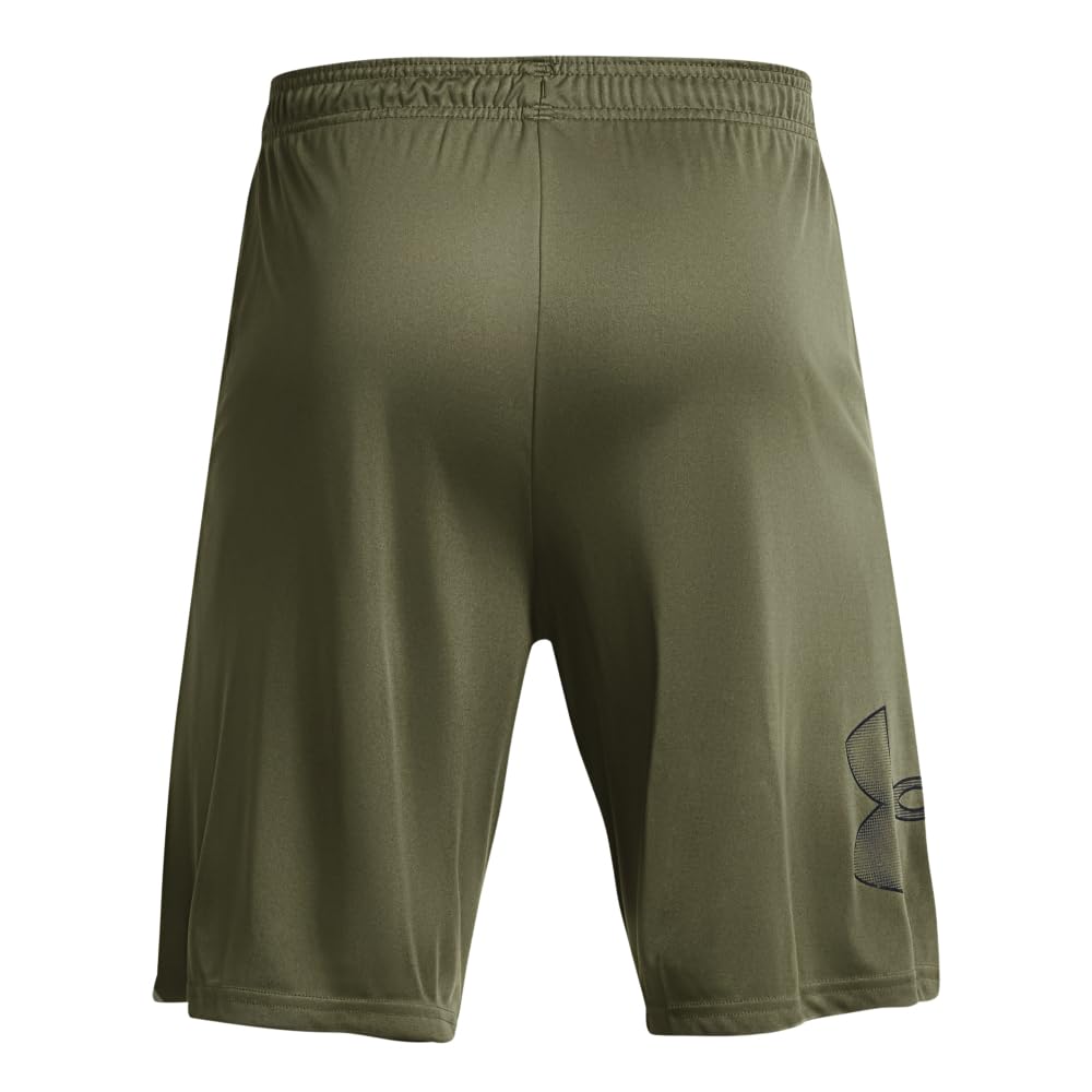 Under Armour Men's Tech Graphic 10" Shorts, (390) Marine OD Green / / Black, XX-Large