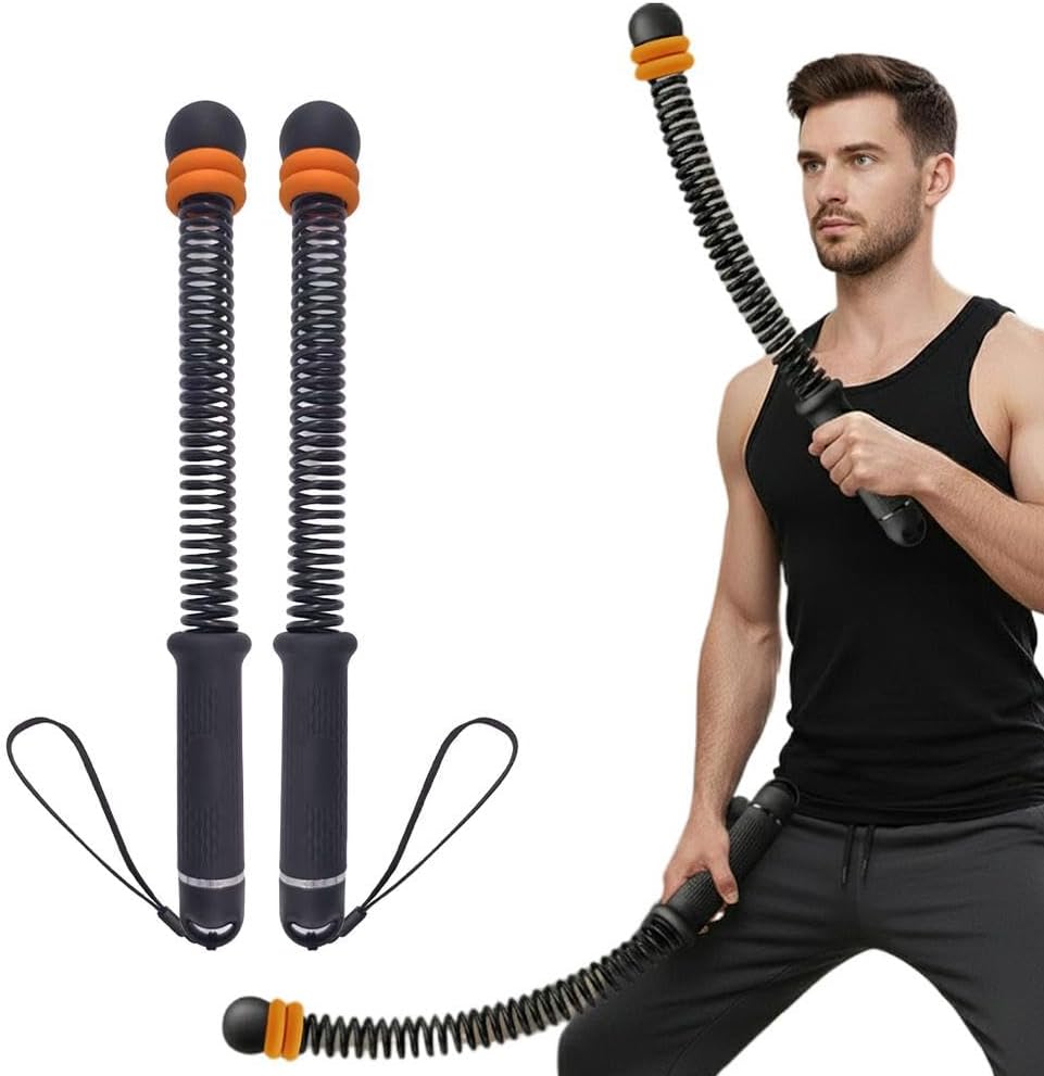Ropeless Battle Rope - Adjustable Weights for Total-Body Sculpting | Portable Cordless Fitness Tool