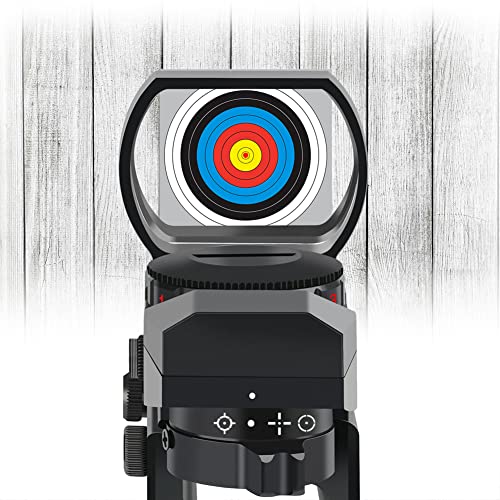 Feyachi Reflex Sight-Adjustable Reticle (4 Styles) Both Red and Green in one Sight, Grey