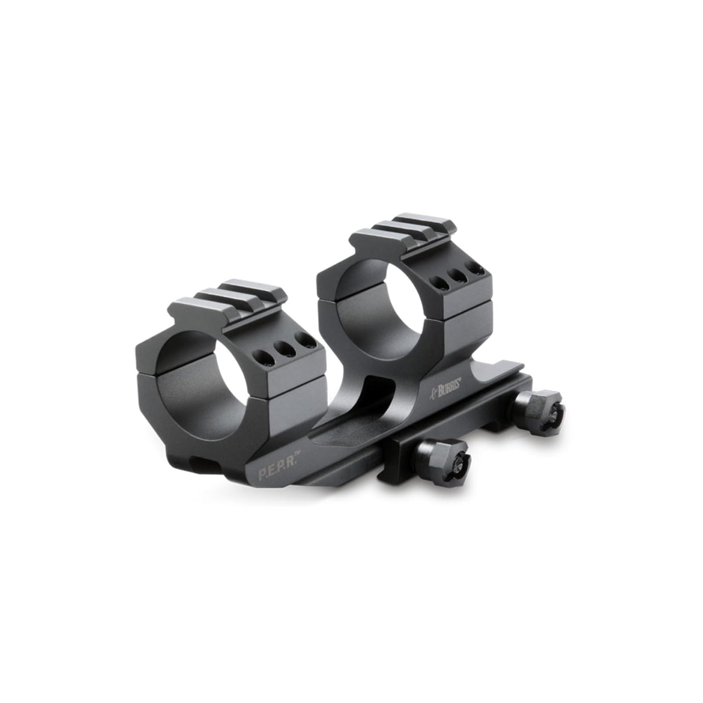 Burris Optics P.E.P.R. Scope Mount, Includes Both Smooth and Picatinny Ring Tops, 30mm, Standard Attach, BLACK (410341)