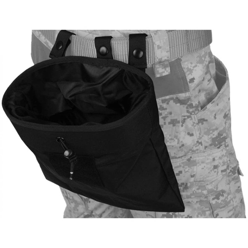Lancer Tactical Durable Nylon 600D Foldable MOLLE Large Tactical Dump Pouch
