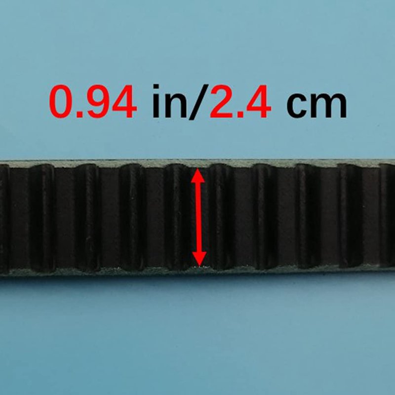 Tuzliufi Drive Belt Compatible with EZGO 2 Cycle Marathon 2PG Gas Golf Cart Models 14153G1 14153-G1 1976 1977 1978 1979 1980 1981 1982 1983 1984 1985-1987 with Tooth on Inside 1143×30×13 mm Z687