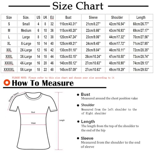 Plus Size Linen Tops for Women 2024 Summer Short Sleeve T-Shirts Button Shirts Boho Floral Print Casual Blouses