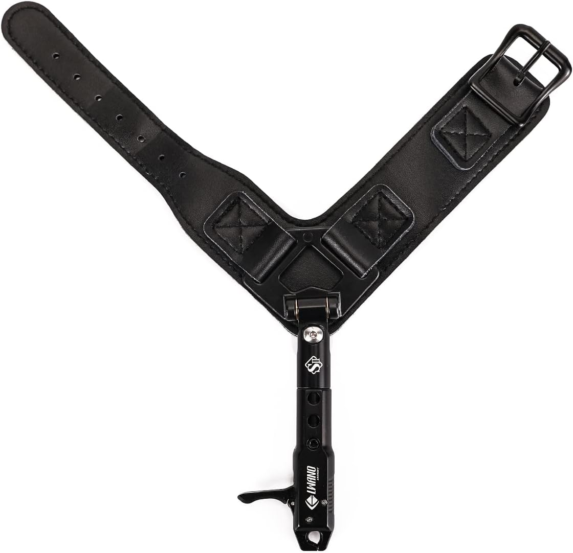Archery Compound Bow Release Aid - Foldable Trigger Design for Precision Shooting
