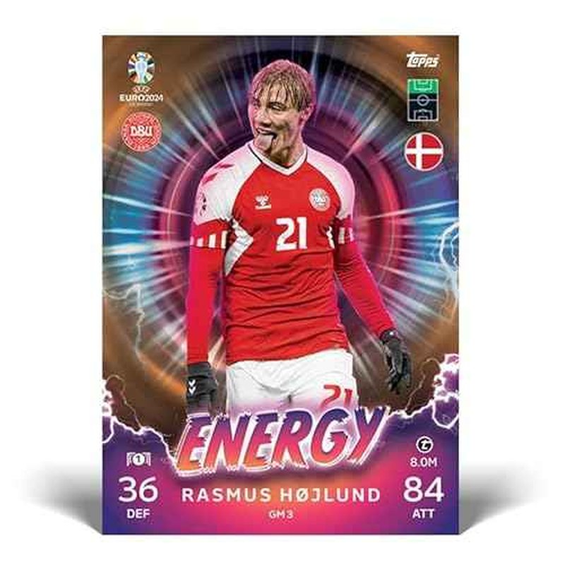 Topps Match Attax Euro 2024 Booster Box (36 Packs) 432 Cards