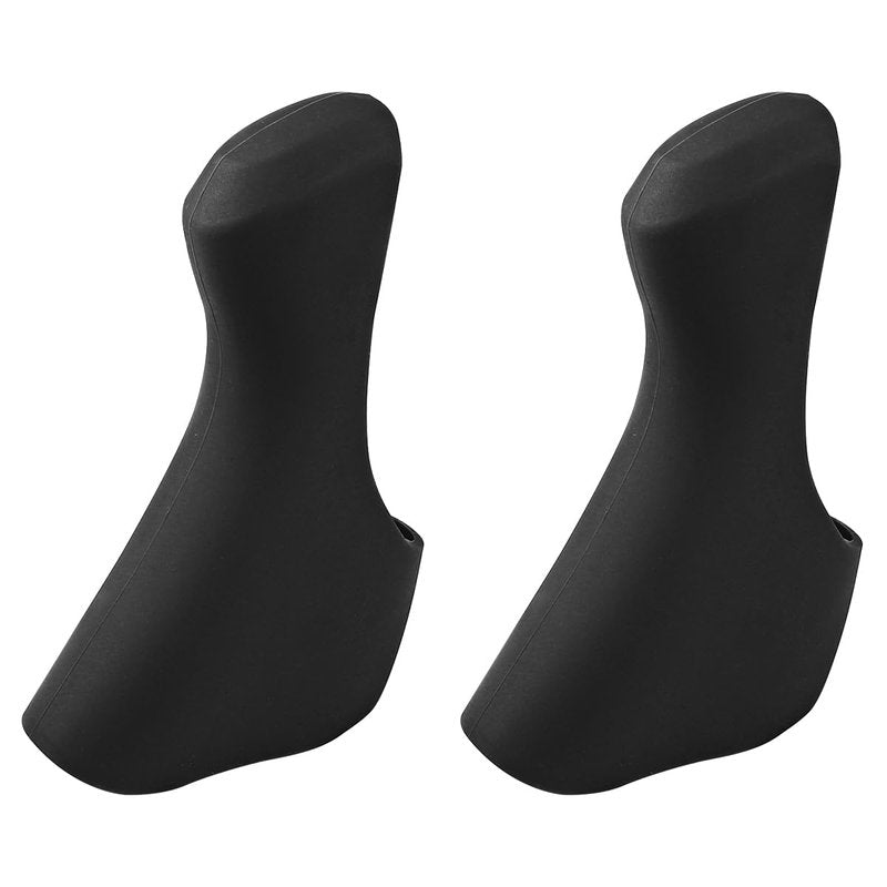 UPIQNG Bike Brake Hoods 1Pair Bike Brake Levers Covers Silicone Road Bike Brake Grip Sleeves Bike Brake Protector for ST-4700/5800/6800 Cycling,Black