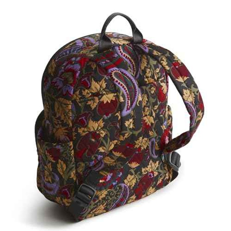Premium Cotton Roxbury Crescent Crossbody, Flowers + Feathers