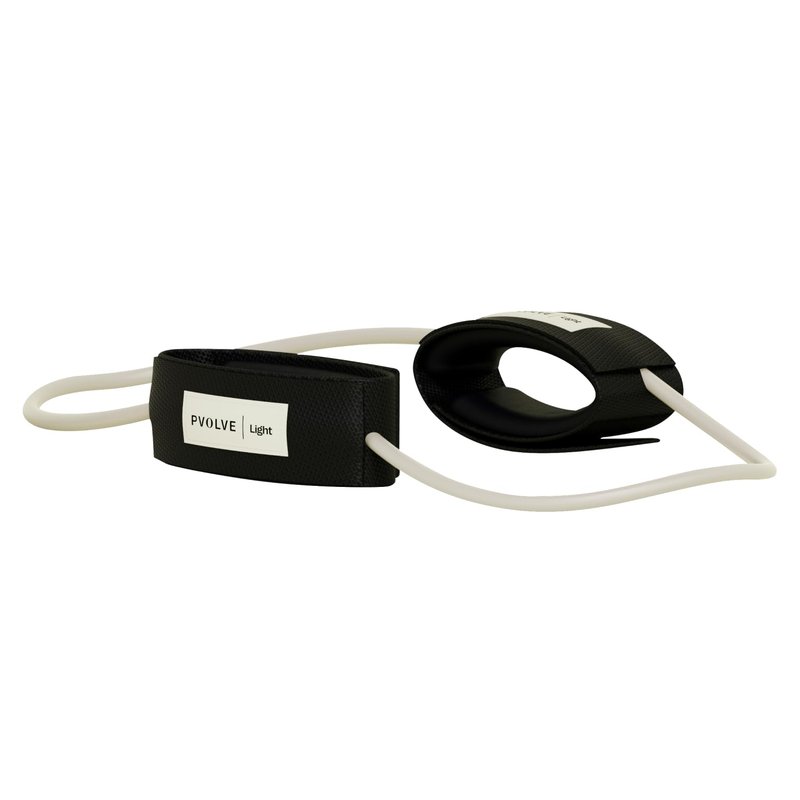 Pvolve Light Ankle Workout Bands - Home Gym Fitness Equipment to Exercise The Lower Body and Sculpt & Tone Legs, Glutes, and Core, Bone