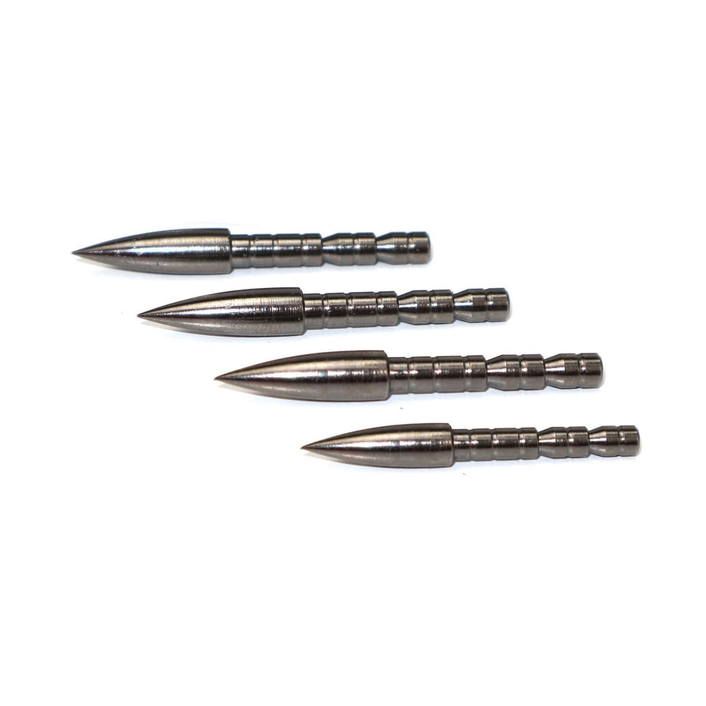 Hosolee 12 Pack Archery Points 80/100/120/150 Grain Insert Arrowheads for ID 4.20mm Arrows Shafts (80 Grain)