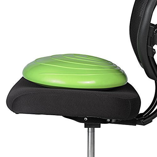 Gaiam Balance Disc Wobble Cushion Stability Core Trainer for Home or Office Desk Chair & Kids Classroom Sensory Wiggle Seat - Wasabi