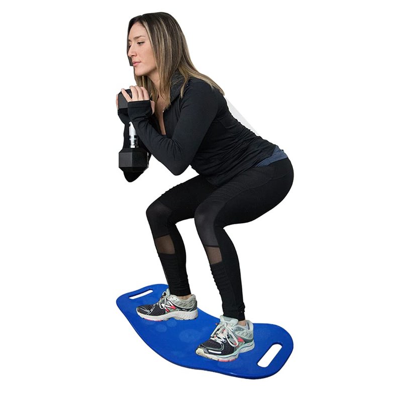 ABS Twisting Fitness Balance Board Simple Core Workout Yoga Training Abdominal Muscles Fitness (blue)