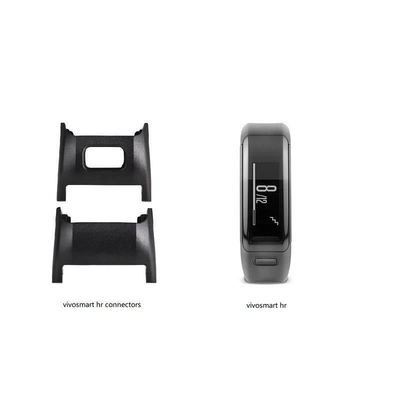 C2D JOY Stretchy Loop Nylon Strap Compatible with Garmin vivosmart HR/HR Plus Approach X40/X10 Watch Bands - Black