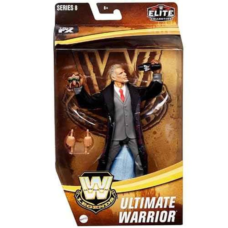 WWE Elite Legends Collection 6-inch Articulated Action Figure Series (Ultimate Warrior HOF)