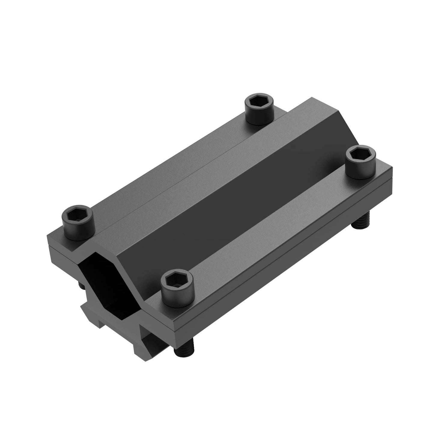 TPO 21mm Picatinny Rail Base Adapter Shotgun Barrel Clamp Picatinny Rail Mount for Flashlight Bipod (Barrel Range 0.5" to 0.84") MT050-084