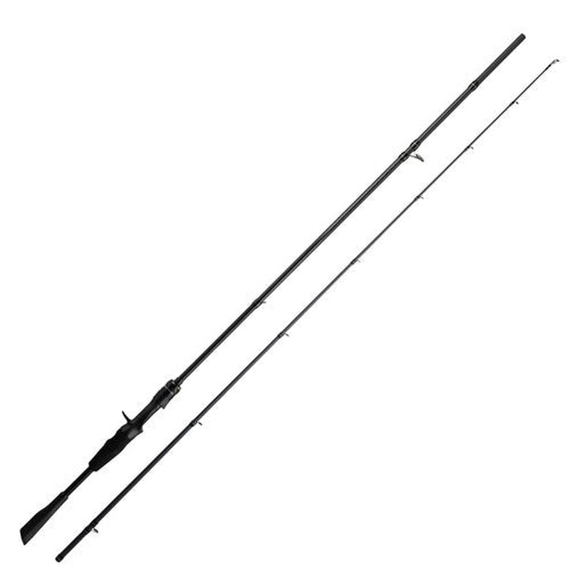 HANDING M1 Baitcaster Rod 7'3'' Heavy Power Fishing Rod 2-Piece with Fast Action Fuji Guide Rings for Largemouth Bass Northern Pike Muskie Snook Redfish