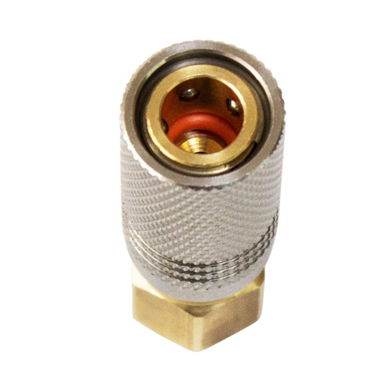 HMKUGO Paintball PCP 1/8" BSPP Female Thread Coupler HPA CO2 Air Tank Refill Connector Quick Disconnect Quick Release Adapter Fitting