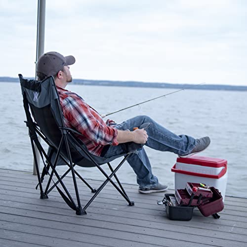 Kijaro Elite Folding Portable Sling Camping Chair - Outdoor Chair - Perfect for Chilling at Outdoor Activities, Sports Games, & Family Events