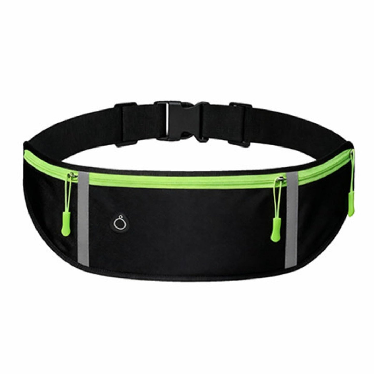 Beatac Slim Running Belt For Jogging, Hiking & Cycling Unisex Phone & Money Holder for Men & Women (Black)