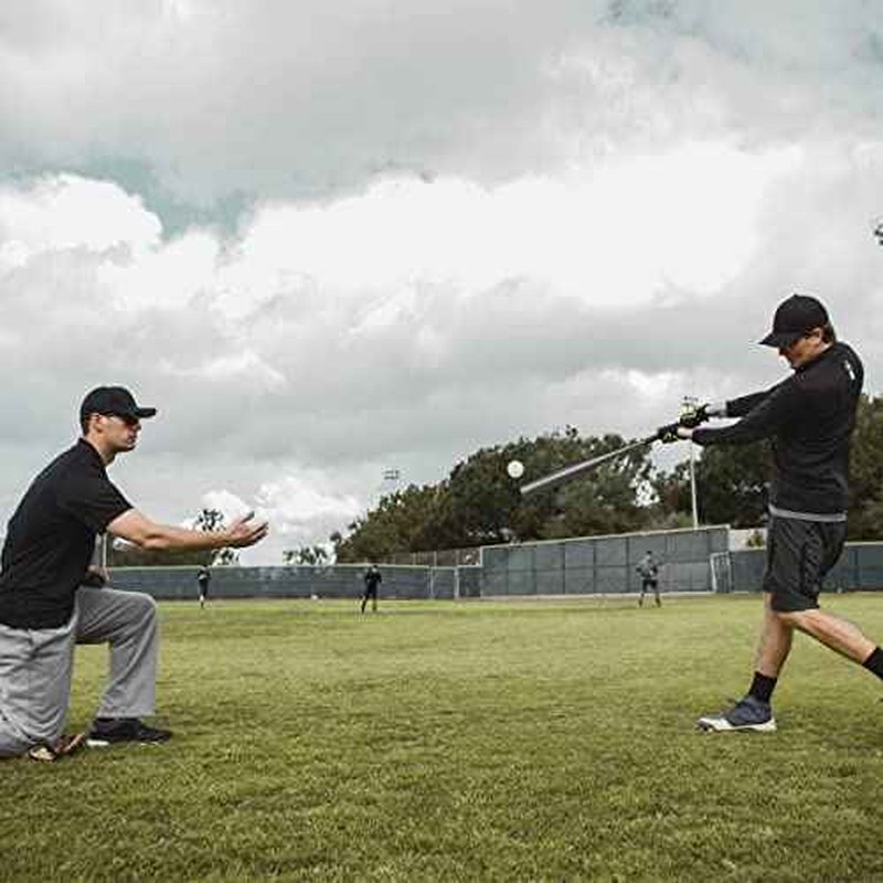SKLZ Contact Ball Baseball and Softball Batting Training Ball, 20 Ounce,White