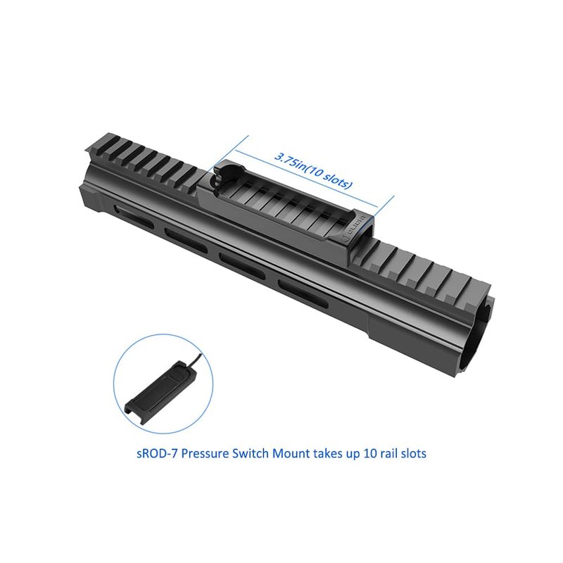 OLIGHT SROD-7 Magnetic Remote Pressure Switch for Odin S, Odin GL M, Odin GL Mini, Warrior 3, Warrior X 3, Warrior X 4, Warrior 3S, Javelot pro 2 (Not Compatible with Odin and Odin mini) (Black)