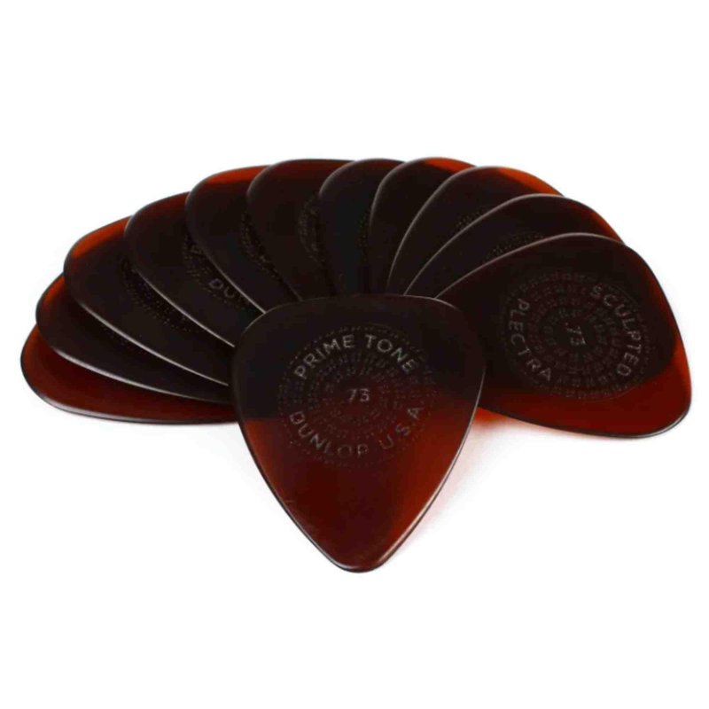 Jim Dunlop Primetone® Standard Grip Pick .73MM - 12 Pack