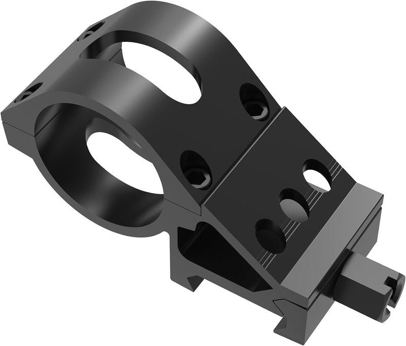 TPO 1"/30mm Offset 45 Degree Picatinny Rail Mount for Flashlight Laser Optics (1"-2PCS)