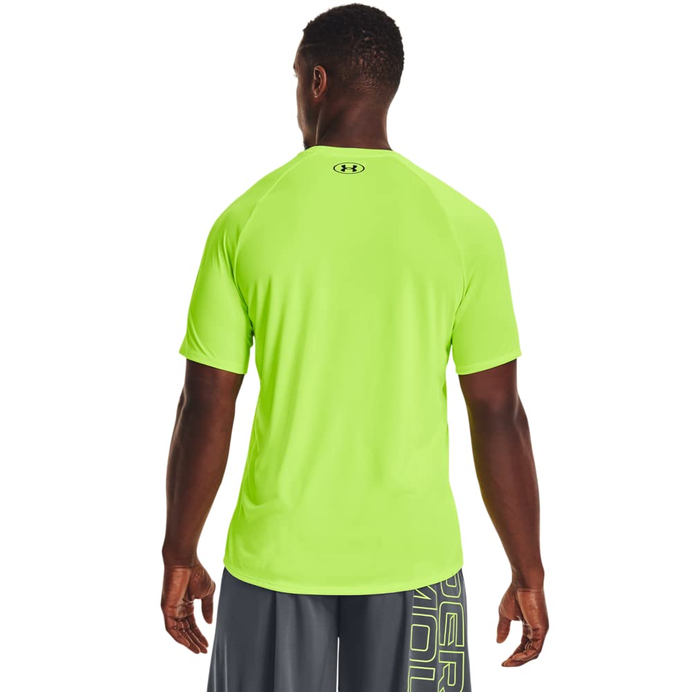 Under Armour Men's Tech 2.0 Short-Sleeve T-Shirt, (369) Lime Surge / / Black, 4X-Large Tall