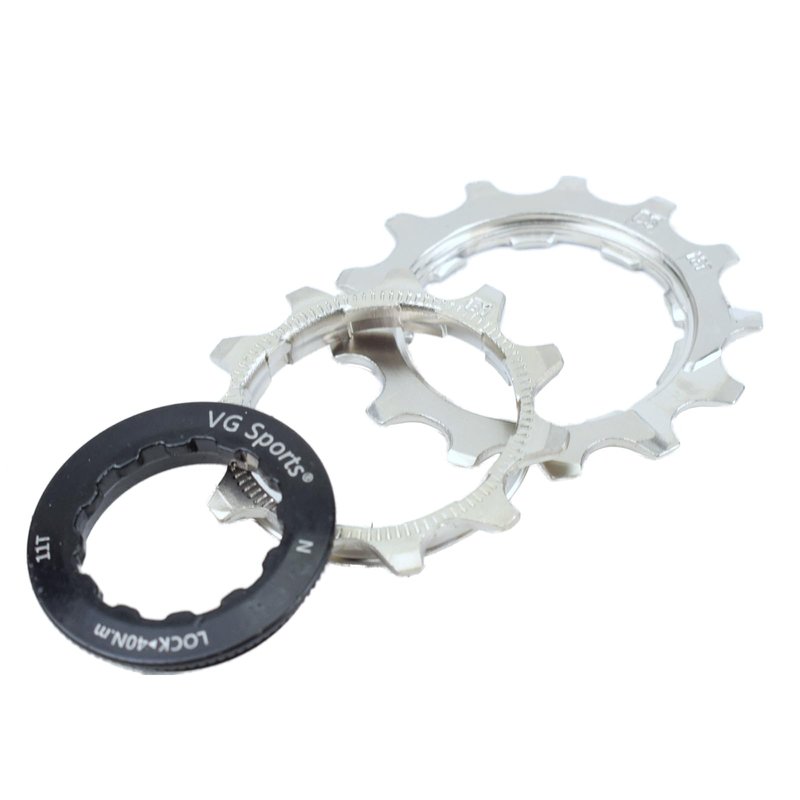 VG SPORTS 11 Speed Cassette 11-28T/11-32T/11-34T/11-36T/11-40T/11-42T/11-46T/11-50T Bicycle Cassette Fit for Mountain Bike/Road Bike Cassette Compatible with Shimano Sram