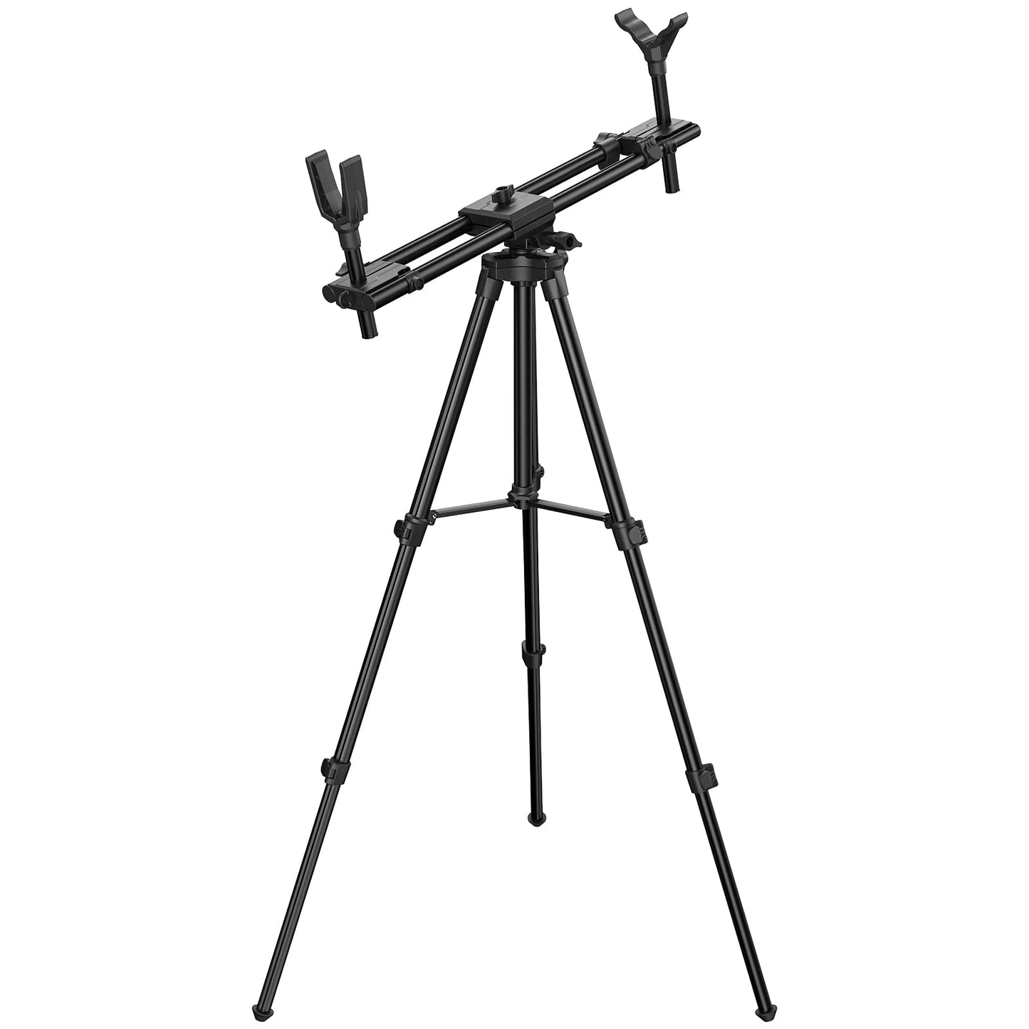 Trakiom Hunting Tripod Hunting Rests with Dual Frame, Increased Height 25.2 inches to 48.8 inches, Shooting Tripod Provide Maximum Shooting Stability for Outdoors, Ground Blinds