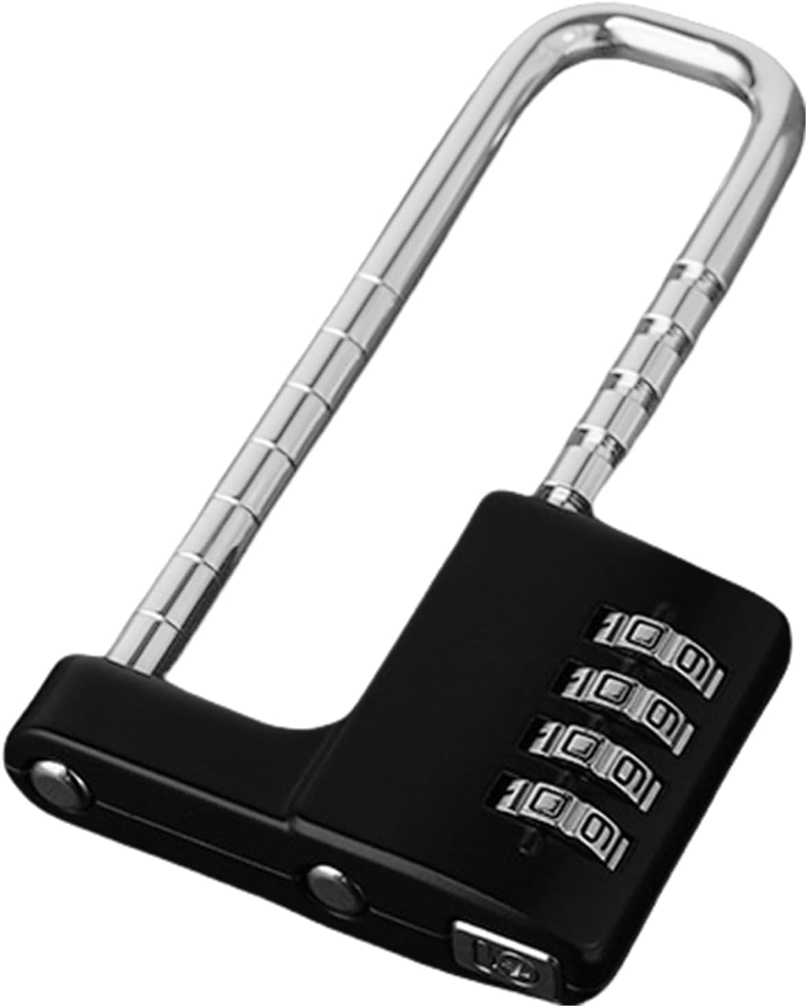 Adjustable Combination Lock - Long Shackles Security Padlock for Gym, School & Fence Use | Durable & Multifunctional