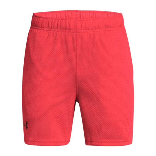 Under Armour Boys Tech Mesh Shorts, (713) Racer Red / / Black, X-Large