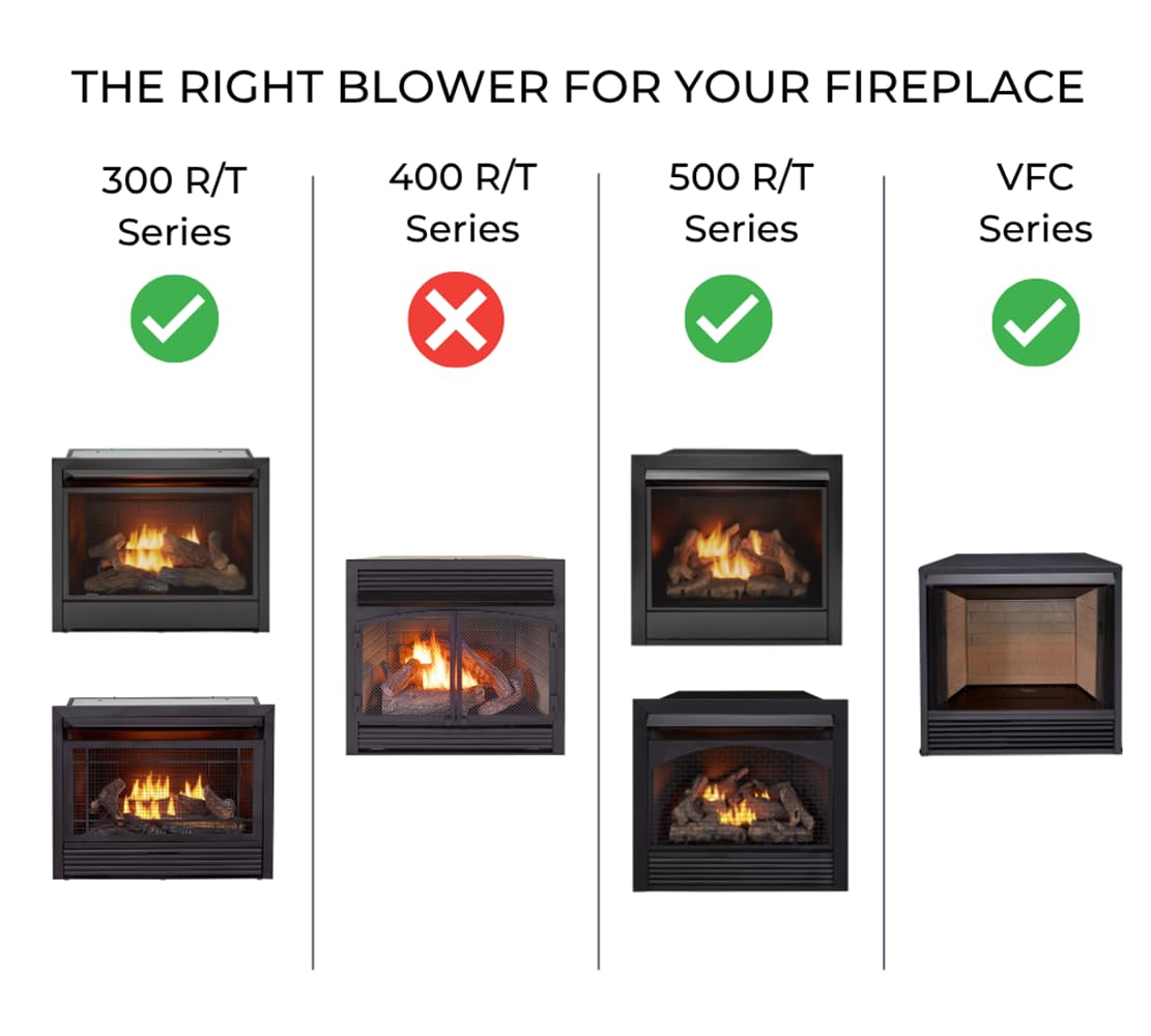 Blower for ProCom and Duluth Forge Gas Fireplaces - Model# FIB100